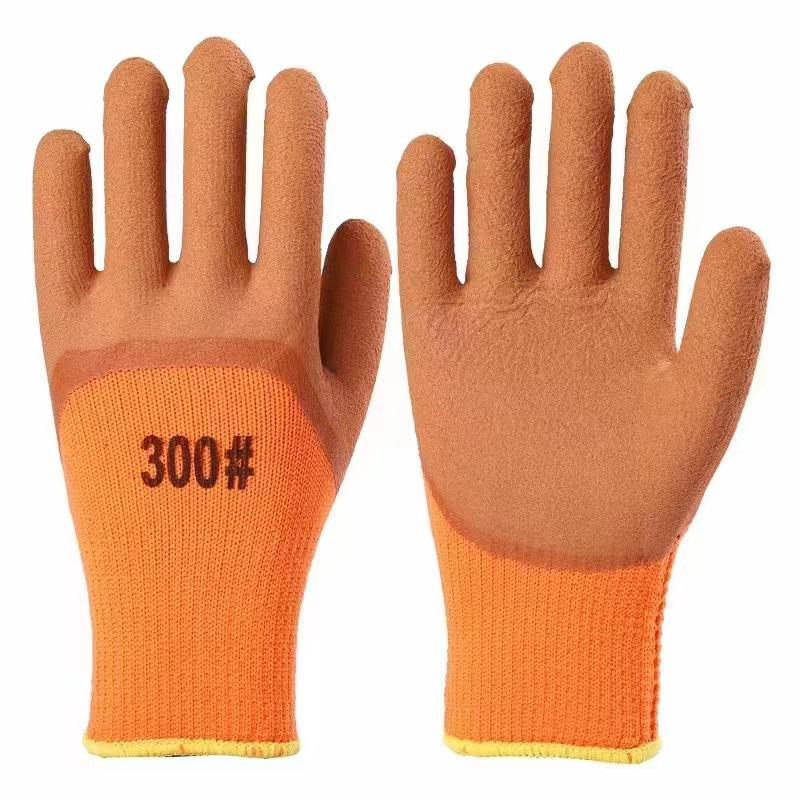 Gant de manutention enduit latex beige