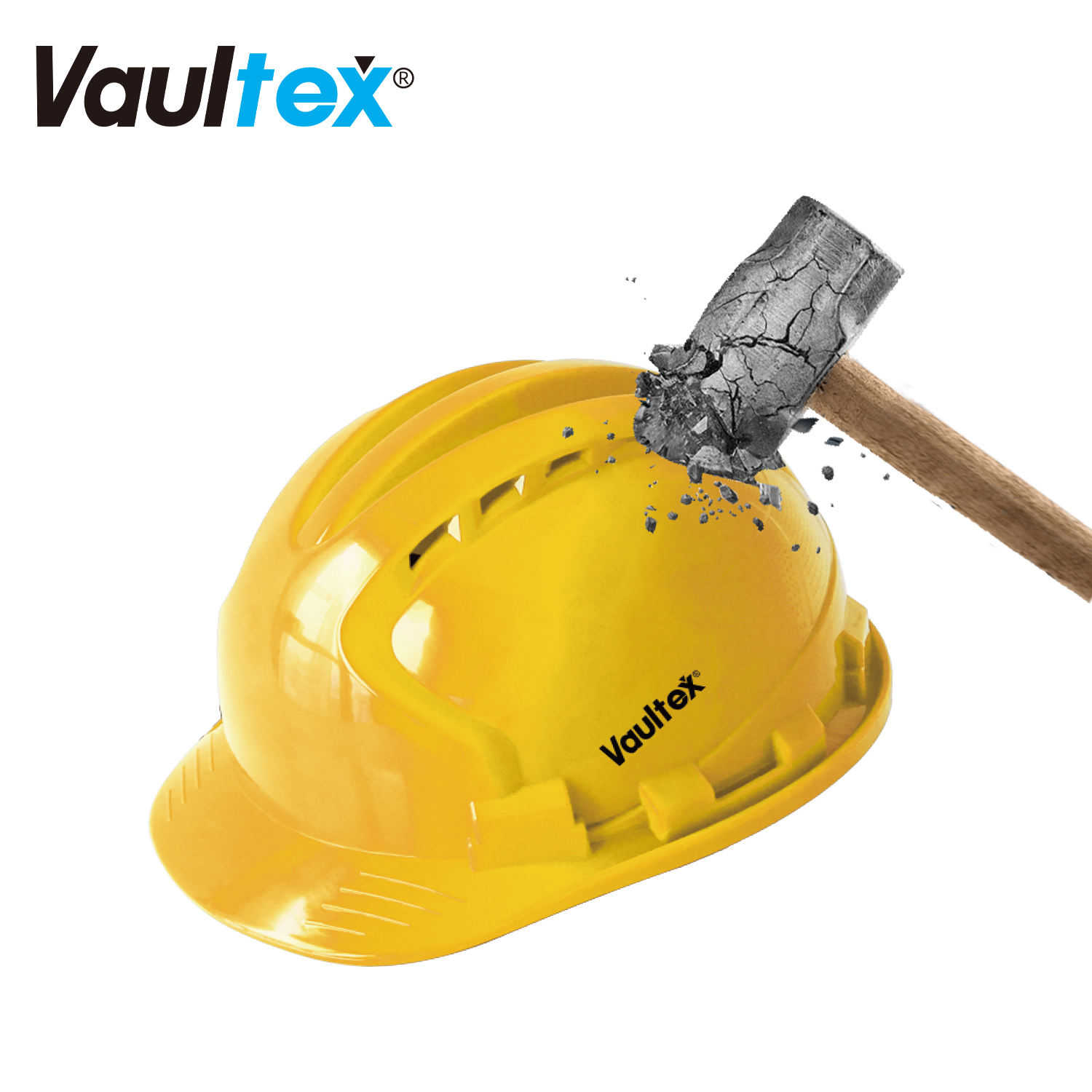 Casque de chantier Vaultex orange