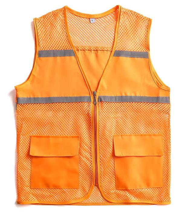 Gilet haute visibilite en mailles