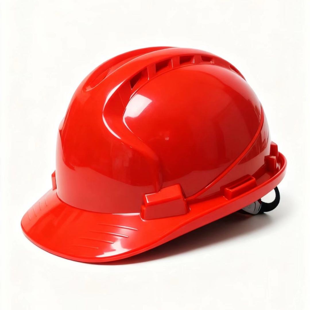 casque de chantier avec jugilaire 