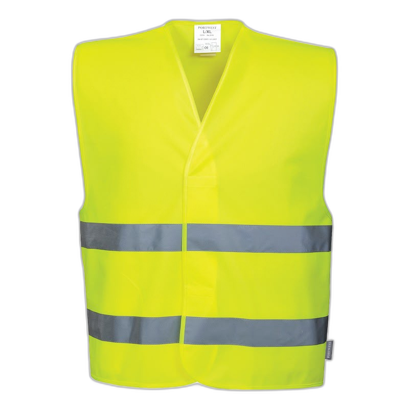 Gilet haute visibilite jaune Portwest