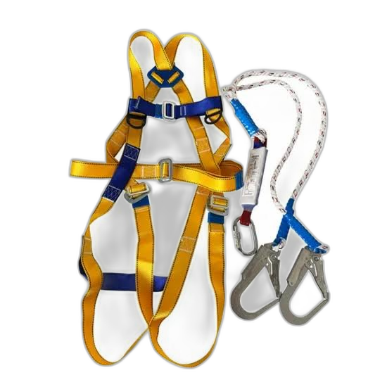 Kit harnais antichute jaune marine