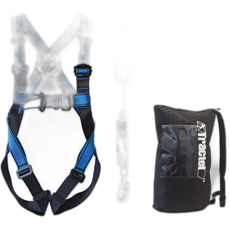 Kit harnais antichute Tracer bleu