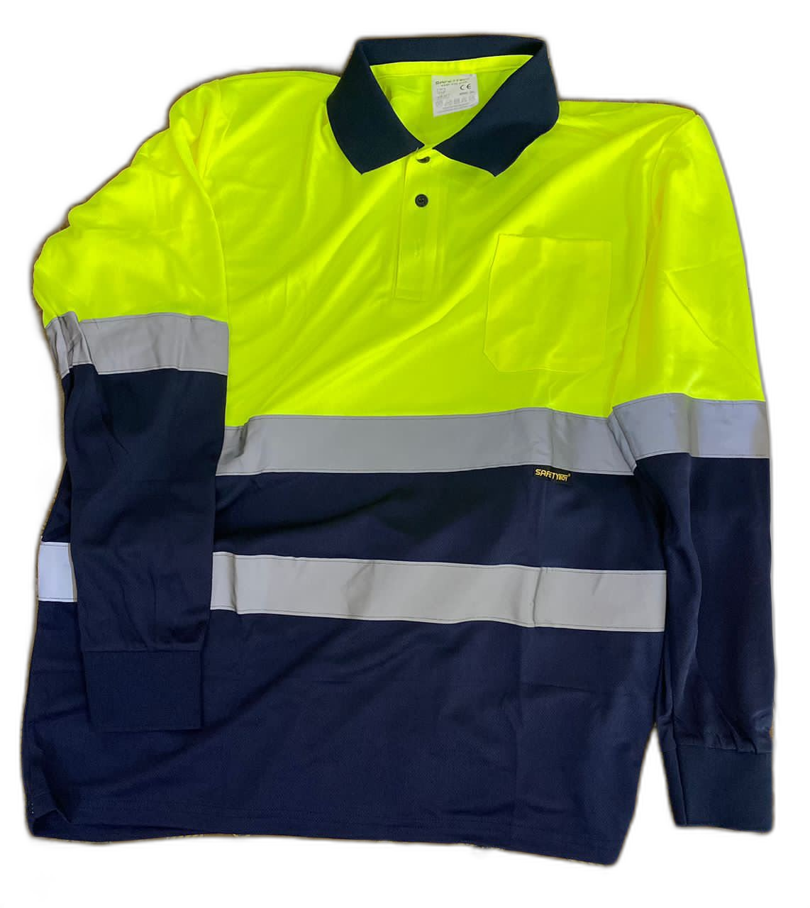 Polo haute visibilite jaune fluo SafetyBoy
